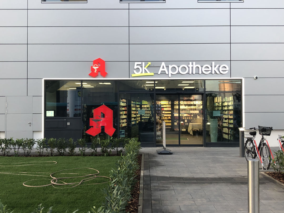 Neubau einer Apotheke 5K in Frankfurt-Niederrad